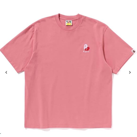 Bape Other - BAPE APE HEAD 2 POINT RELAXED FIT TEE MENS*Pink*NEW IN BAG! SZ M*SOLD OUT